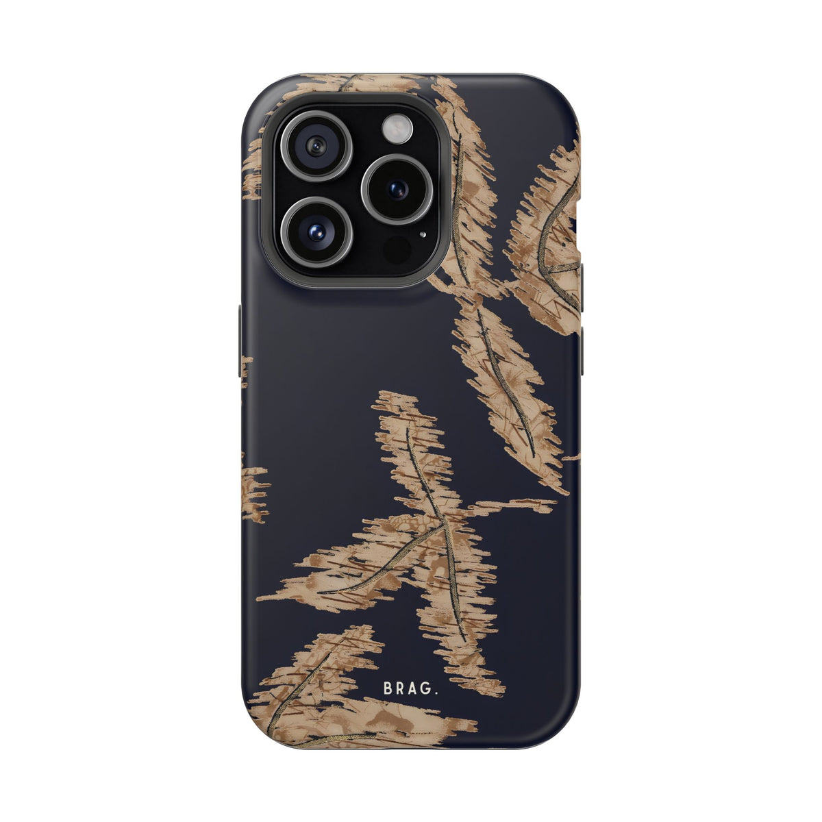 Golden Fern Magnetic Impact-Resistant Phone Case