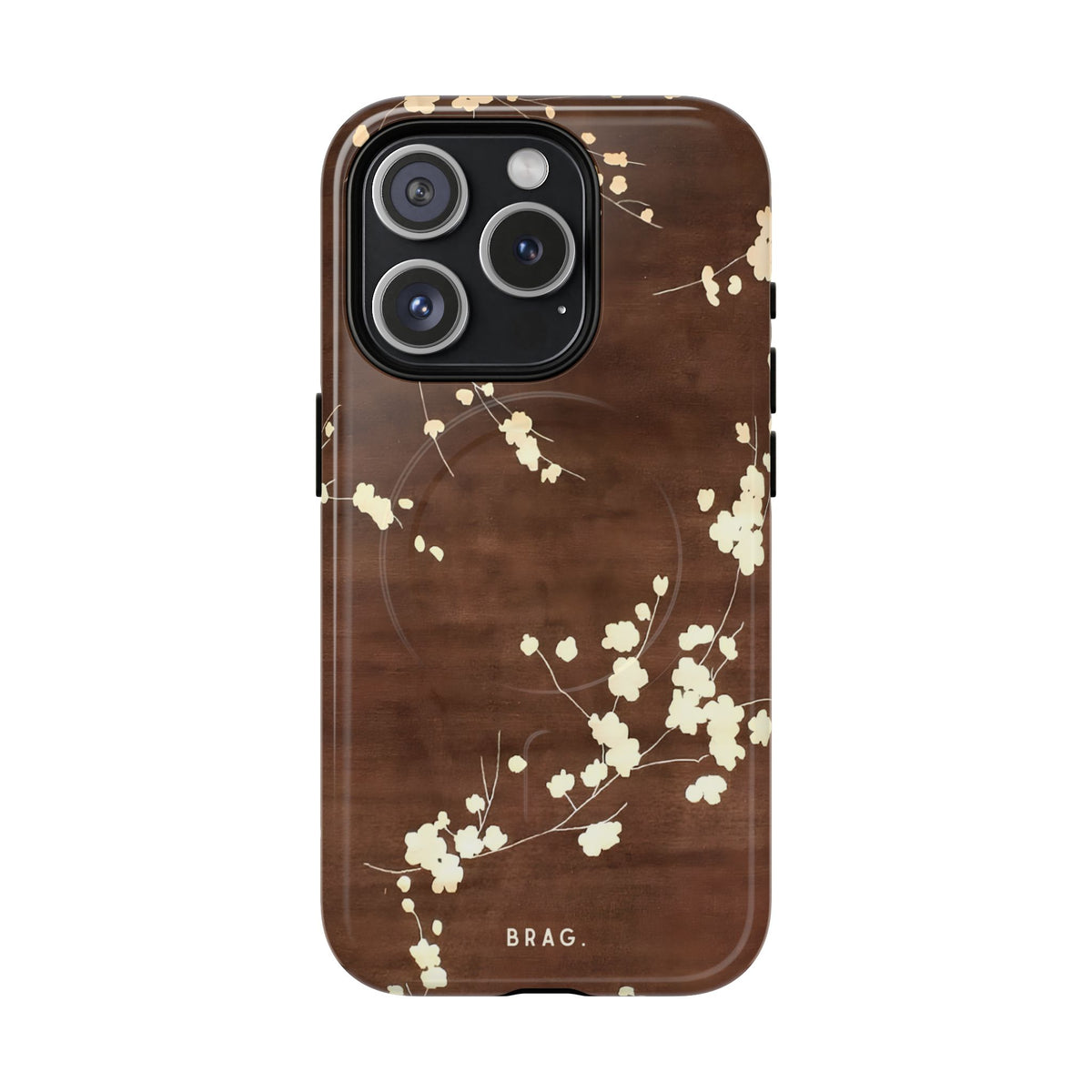 Blossom Trail MagSafe Tough Phone Case — Magnetic Protective Cover