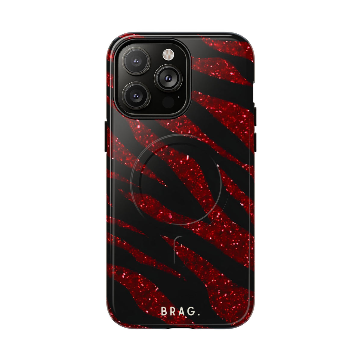 Red Tiger MagSafe Tough Phone Case — Magnetic Protective Cover