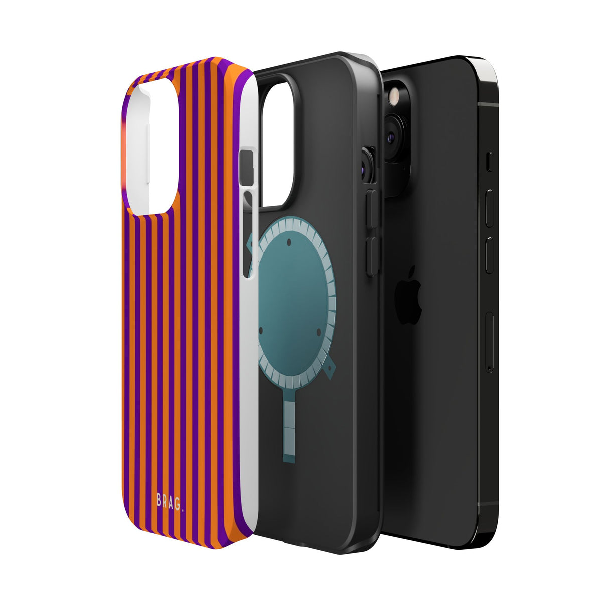 Electric Sunset Magnetic Impact-Resistant Phone Case