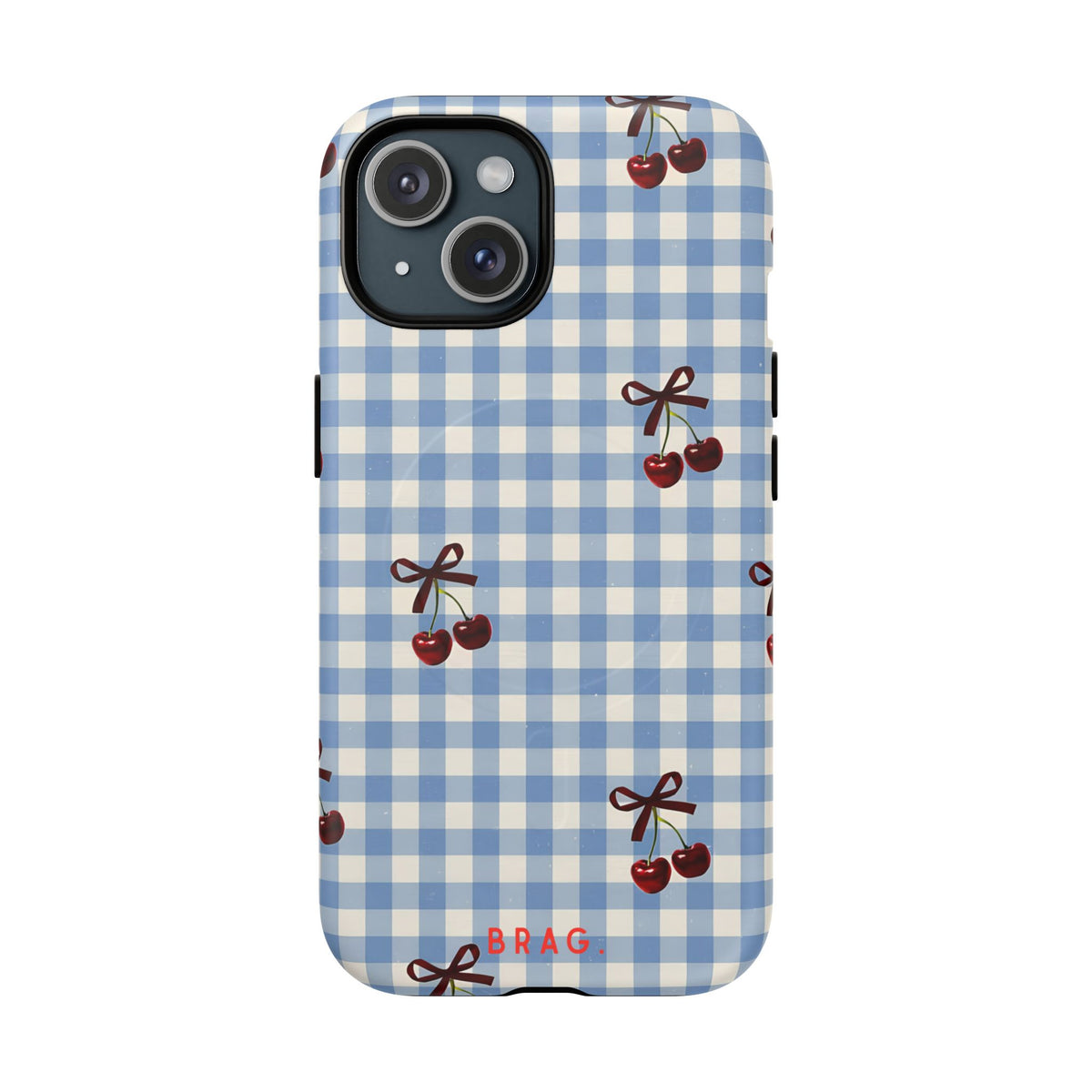 Cherry Picnic MagSafe Tough Phone Case — Magnetic Protective Cover