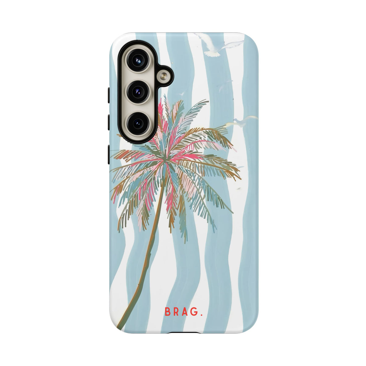 Palm Breeze Tough Phone Case – Shockproof Protective iPhone Cover