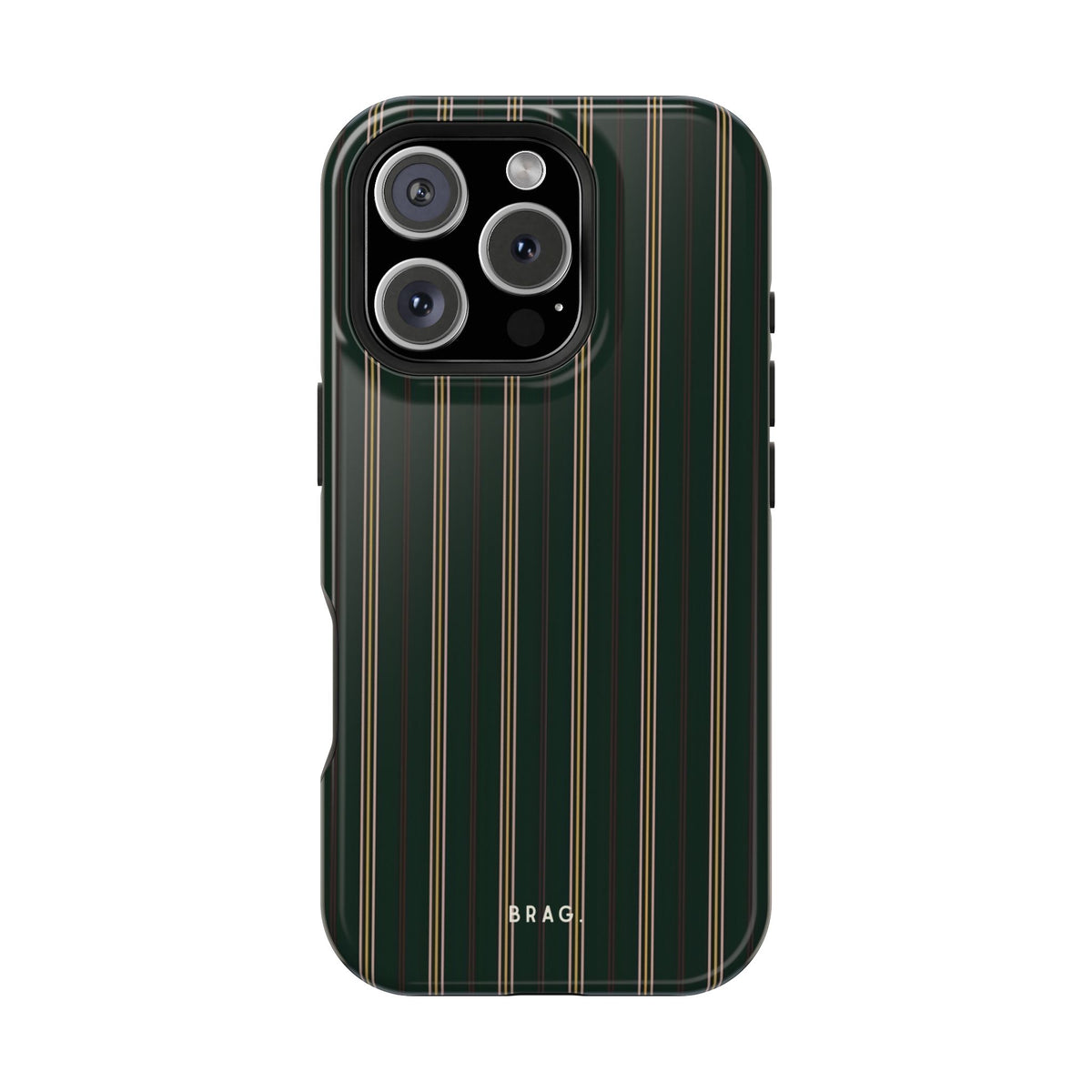 Vintage Pinstripe Magnetic Impact-Resistant Phone Case